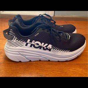 Hoka One athletic shoes